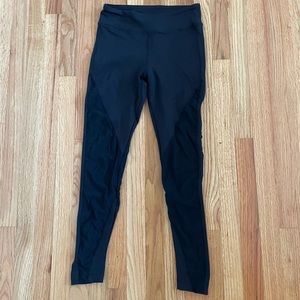 Koral Black Panel Leggings